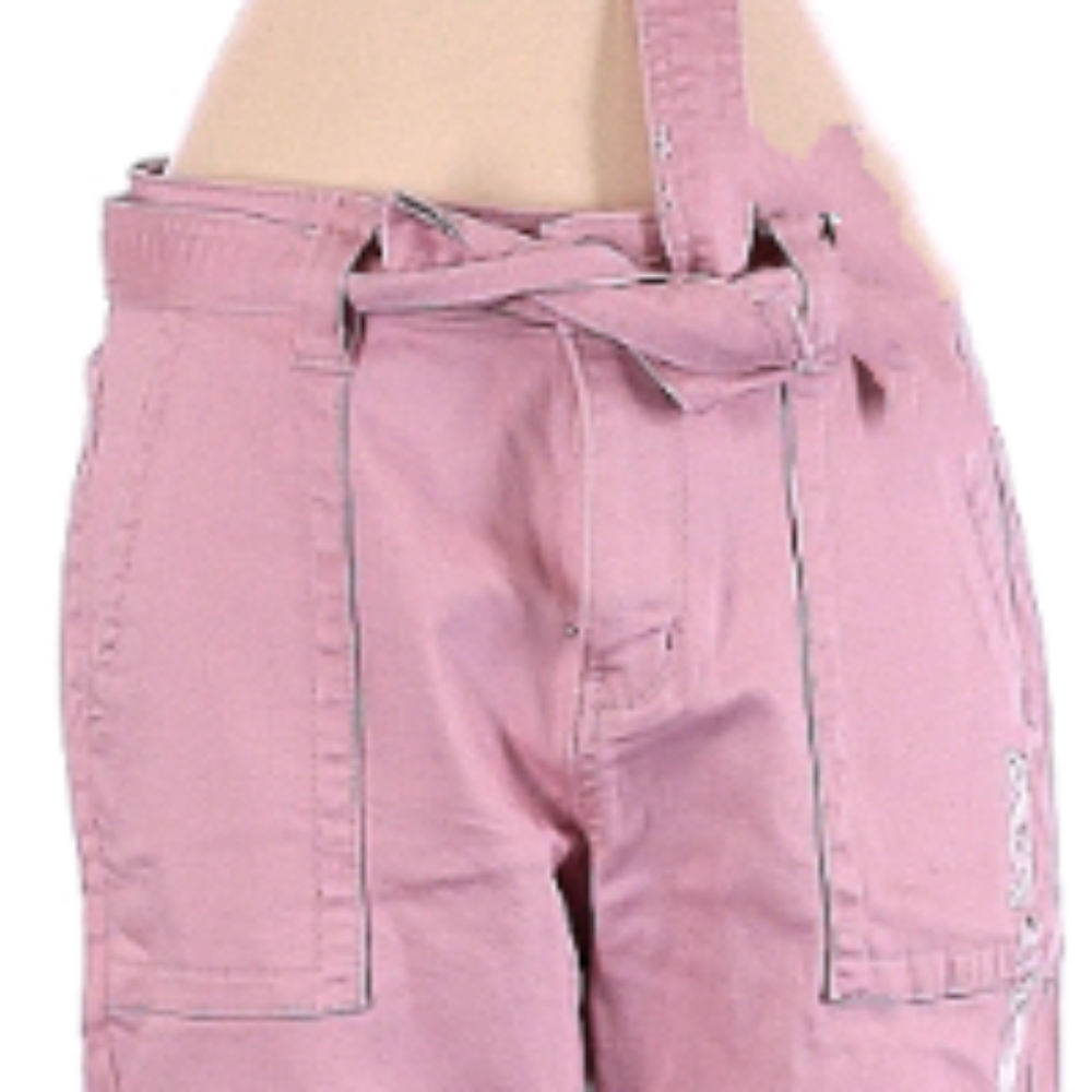 🌸Soho NY and Co. "Super High Waist Tapered Leg" Pink Jeans - Picture 3 of 12